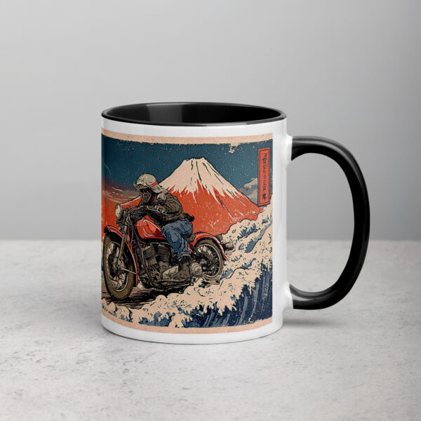 Biker Ukiyo-e Mug