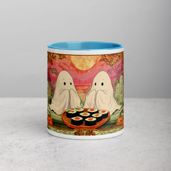 Boo! Sushi Time - Mug with Color Inside