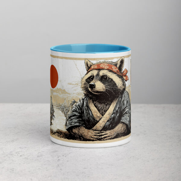 white-ceramic-mug-with-color-inside-blue-11-oz-front-692748e85072a.jpg Master Tanuki Raccoon Mug
