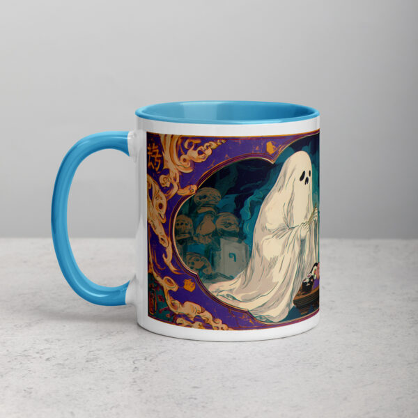 Spooky Sushi Spirits Mug with Color Inside