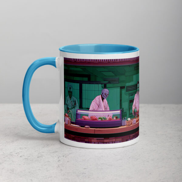 Sashimi of the Dead Mug with Color Inside
