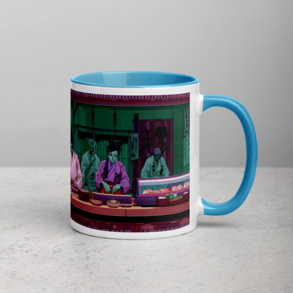 Sashimi of the Dead Mug with Color Inside