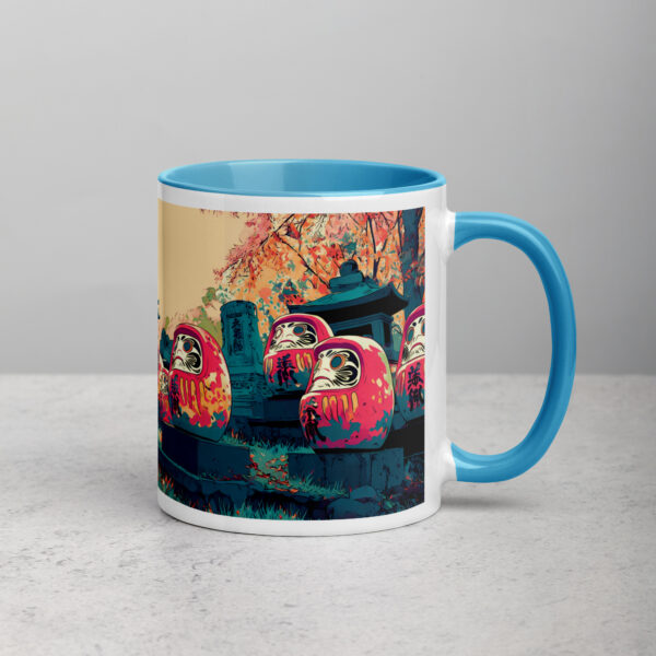 Phantom Darumas Mug with Color Inside