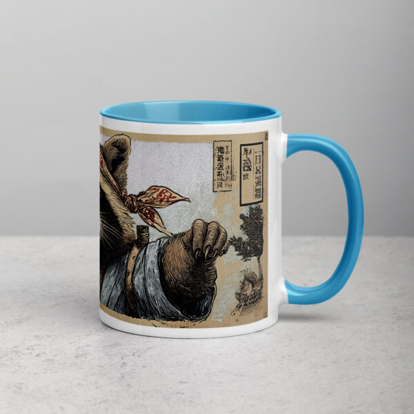 white-ceramic-mug-with-color-inside-blue-11-oz-right-6927494a3bf19.jpg Tanuki Headband Portrait Mug
