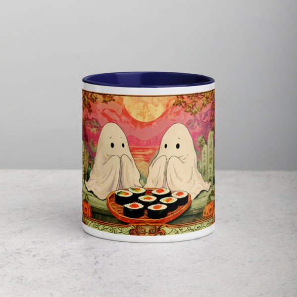 Boo! Sushi Time - Mug with Color Inside
