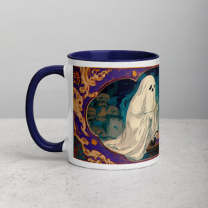 Spooky Sushi Spirits Mug with Color Inside