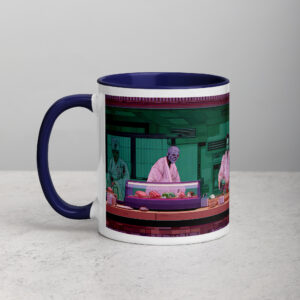 Sashimi of the Dead Mug with Color Inside