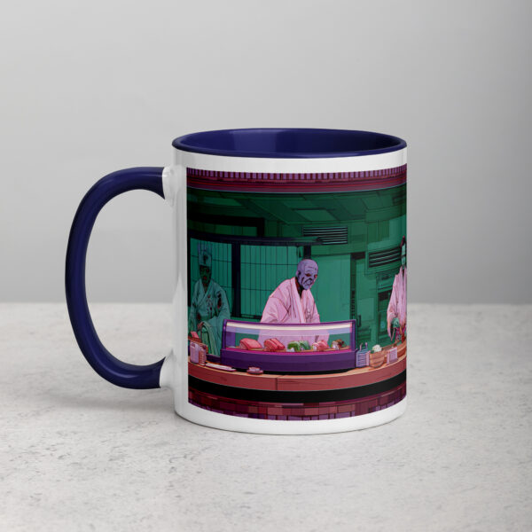 Sashimi of the Dead Mug with Color Inside