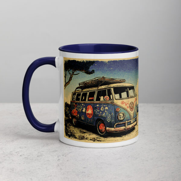white-ceramic-mug-with-color-inside-dark-blue-11-oz-left-6927486bb48e7.jpg Retro Beach Van Mug
