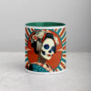 Ghostly Geisha Mug with Color Inside