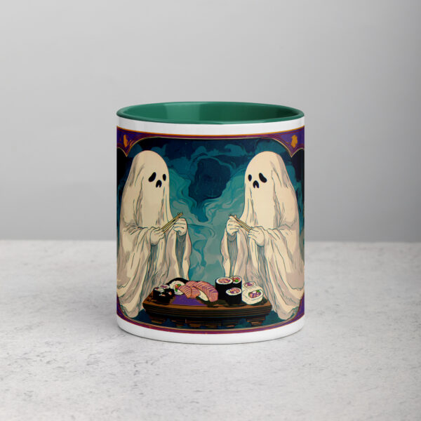 Spooky Sushi Spirits Mug with Color Inside