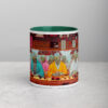 Zombie Sushi Bar Mug with Color Inside