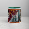 Yūrei Geisha Mug with Color Inside