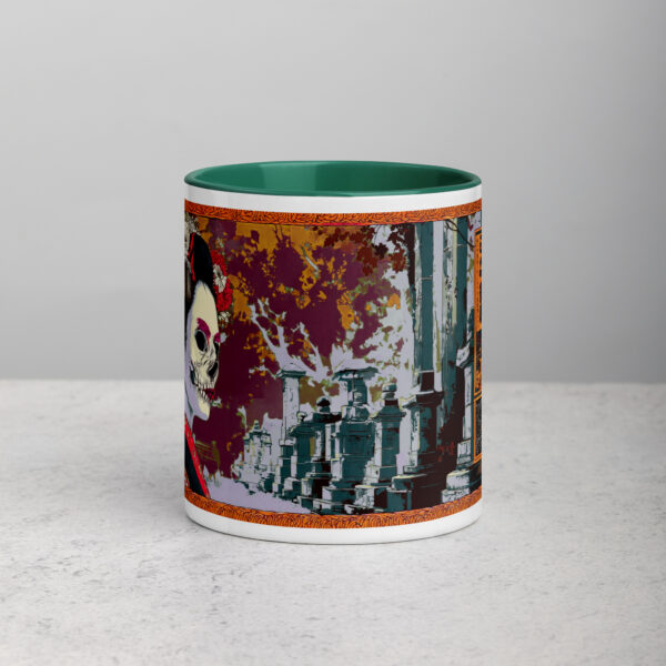 Yūrei Geisha Mug with Color Inside