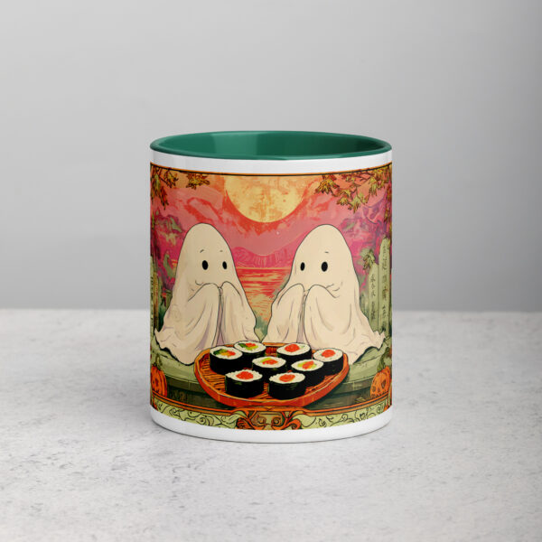 Boo! Sushi Time - Mug with Color Inside