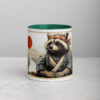 white-ceramic-mug-with-color-inside-dark-green-11-oz-front-692748e850472.jpg Master Tanuki Raccoon Mug