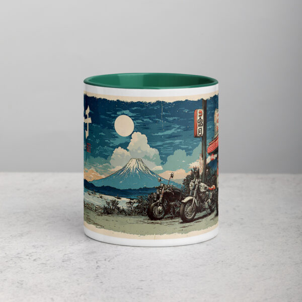 white-ceramic-mug-with-color-inside-dark-green-11-oz-front-69274e236abf1.jpg Moonlit Fuji Biker Mug