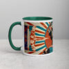 Ghostly Geisha Mug with Color Inside
