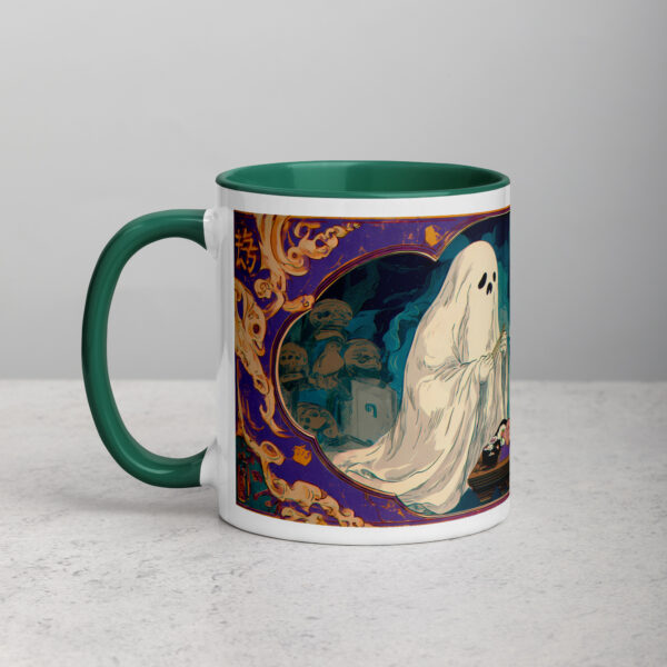 Spooky Sushi Spirits Mug with Color Inside