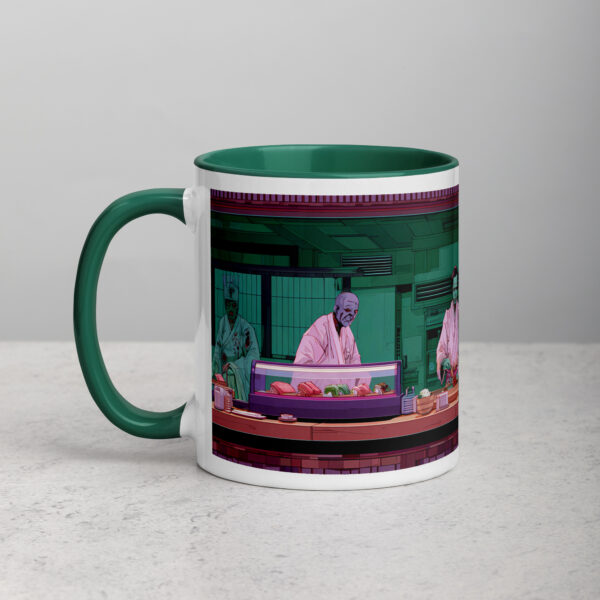 Sashimi of the Dead Mug with Color Inside