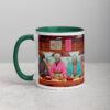 Zombie Sushi Bar Mug with Color Inside