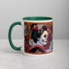 Yūrei Geisha Mug with Color Inside