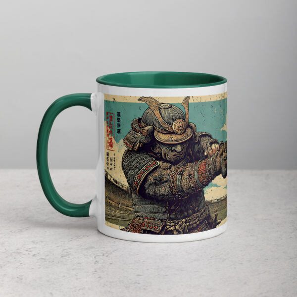 white-ceramic-mug-with-color-inside-dark-green-11-oz-left-69274cba5370f.jpg Home Run Samurai Mug