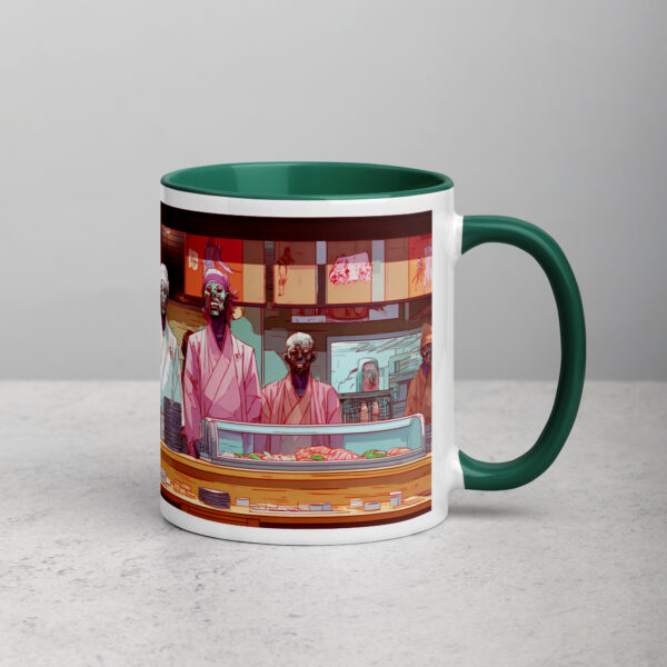 Apocalypse Sushi Mug with Color Inside