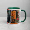 Yūrei Geisha Mug with Color Inside