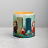 Haunted Daruma Grounds Mug with Color Inside