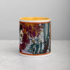 Yūrei Geisha Mug with Color Inside