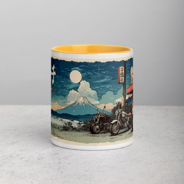 white-ceramic-mug-with-color-inside-golden-yellow-11-oz-front-69274e236b44a.jpg Moonlit Fuji Biker Mug