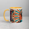 Ghostly Geisha Mug with Color Inside