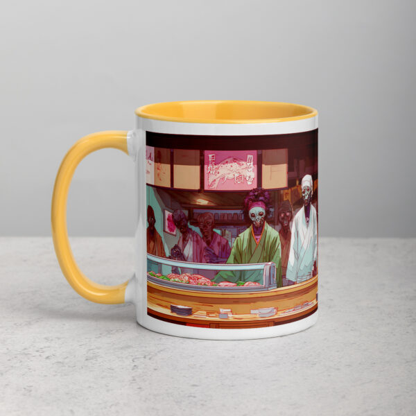 Apocalypse Sushi Mug with Color Inside