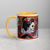 Yūrei Geisha Mug with Color Inside