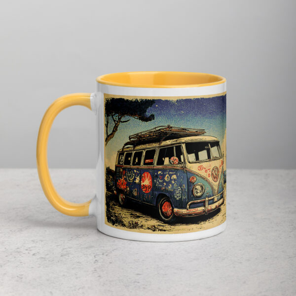 white-ceramic-mug-with-color-inside-golden-yellow-11-oz-left-6927486bb51fa.jpg Retro Beach Van Mug