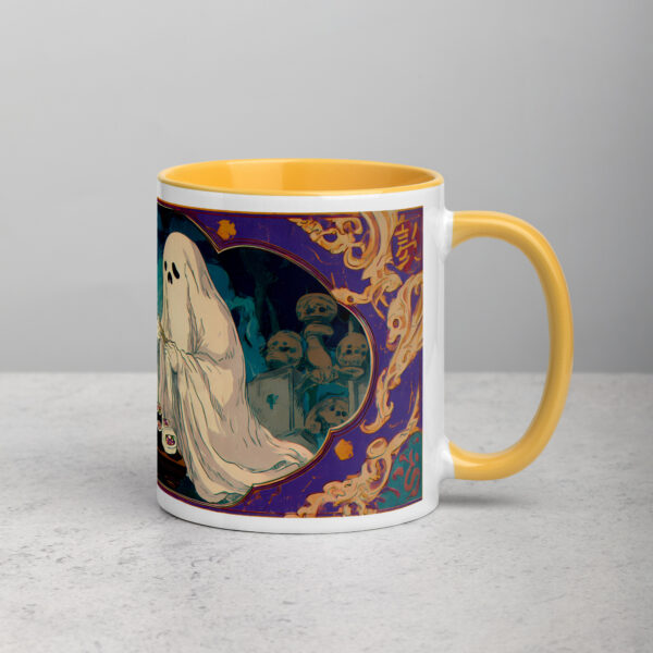 Spooky Sushi Spirits Mug with Color Inside