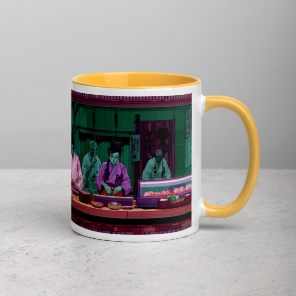 Sashimi of the Dead Mug with Color Inside