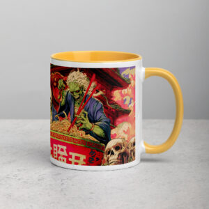 Ramen of the Dead Mug with Color Inside