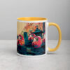 Phantom Darumas Mug with Color Inside