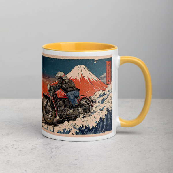 Biker Ukiyo-e Mug