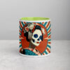 Ghostly Geisha Mug with Color Inside