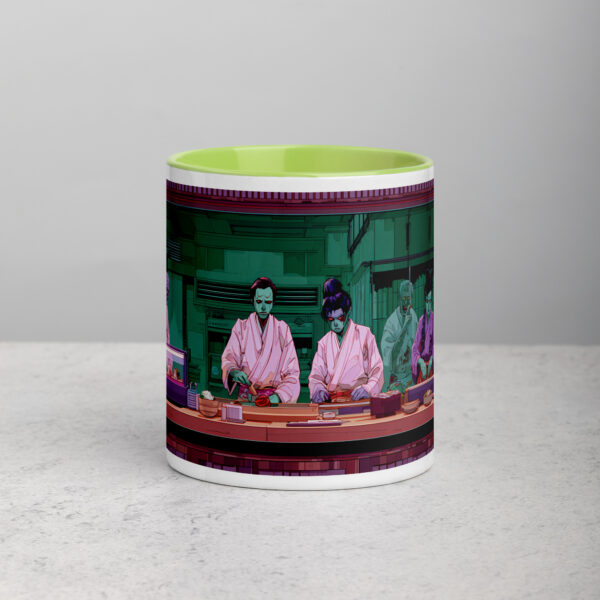 Sashimi of the Dead Mug with Color Inside