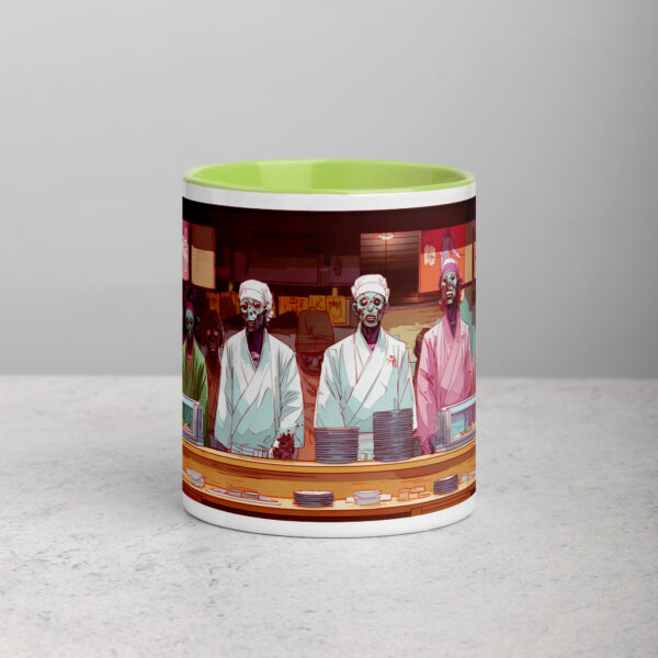 Apocalypse Sushi Mug with Color Inside
