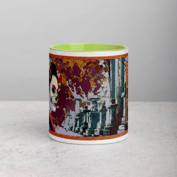Yūrei Geisha Mug with Color Inside