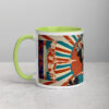 Ghostly Geisha Mug with Color Inside