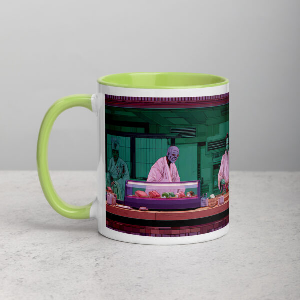 Sashimi of the Dead Mug with Color Inside
