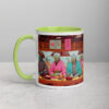 Zombie Sushi Bar Mug with Color Inside