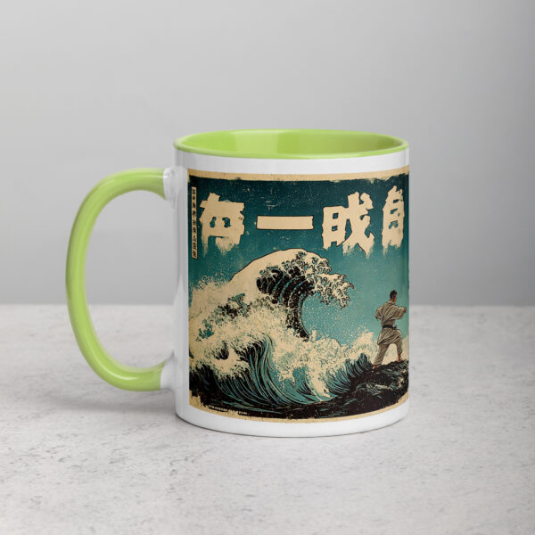 white-ceramic-mug-with-color-inside-green-11-oz-left-69274b3f9039b.jpg Ocean Dojo Mug