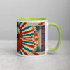 Ghostly Geisha Mug with Color Inside